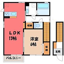 茨城県猿島郡境町その他（賃貸アパート1LDK・2階・51.98㎡） その2