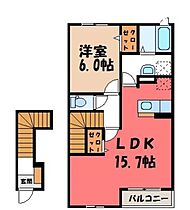 栃木県下都賀郡野木町大字丸林（賃貸アパート1LDK・2階・53.93㎡） その2