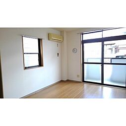 リバーサイド中川 B 1階2DKのリビング/ダイニング