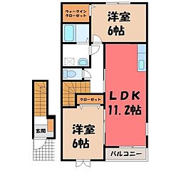 ルーナフィオーレ II 2階