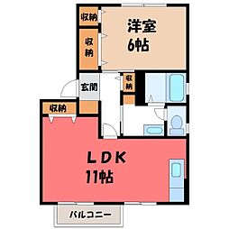 ファミリーオ野木 A 1階