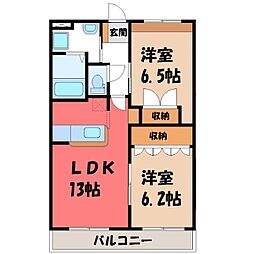 プリベール 2階