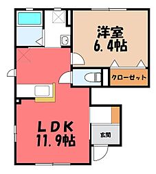 グランドソレイユ C 1階