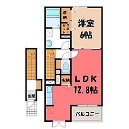 クレスト コート A 2階