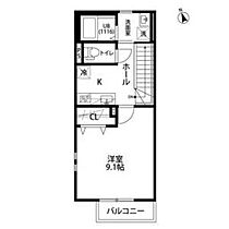 アムール　SV  ｜ 愛知県名古屋市中川区万場２丁目（賃貸アパート1K・2階・38.59㎡） その2