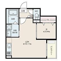 Jack inaeiIII  ｜ 愛知県名古屋市港区稲永４丁目（賃貸アパート1LDK・3階・31.35㎡） その2