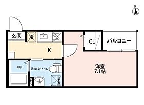 シャンピオナ  ｜ 愛知県名古屋市中村区西米野町３丁目（賃貸アパート1K・1階・24.30㎡） その2