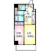 セントフィオーレ岩塚  ｜ 愛知県名古屋市中村区畑江通９丁目（賃貸マンション1LDK・6階・29.02㎡） その2