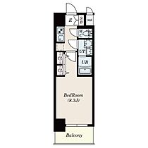 S-RESIDENCE名駅WEST  ｜ 愛知県名古屋市中村区亀島１丁目（賃貸マンション1K・7階・26.13㎡） その2