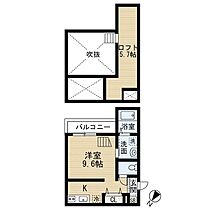 Chaleur上小田井  ｜ 愛知県名古屋市西区上小田井２丁目（賃貸アパート1K・2階・22.55㎡） その2