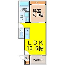 プライズ南十番  ｜ 愛知県名古屋市港区南十番町４丁目（賃貸アパート1LDK・3階・35.34㎡） その2