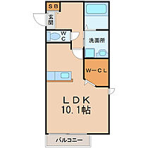 愛知県名古屋市中川区上高畑２丁目（賃貸アパート1K・2階・30.69㎡） その2