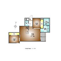 REGALEST妙音通II  ｜ 愛知県名古屋市南区呼続元町（賃貸アパート2LDK・1階・40.78㎡） その2