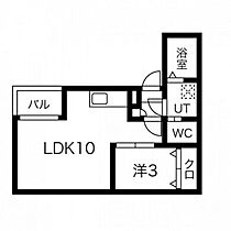 Warren nishikiI  ｜ 愛知県名古屋市港区錦町（賃貸アパート1LDK・1階・30.11㎡） その2