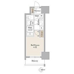 ルネフラッツ庄内通駅前 3階1Kの間取り