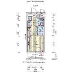 プレサンス高畑ルミア 8階/-