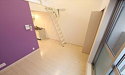 名古屋市営名港線 六番町駅 徒歩12分の賃貸アパート 2階1SKのリビング/ダイニング