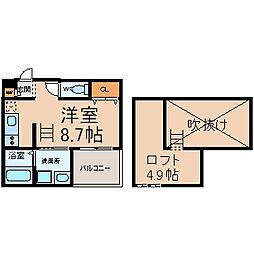 エルフパパ庄内緑地 2階