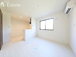 名鉄名古屋本線 本星崎駅 徒歩7分の賃貸アパート 3階1LDKのリビング/ダイニング