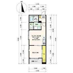 ハーモニーテラス津金II 3階