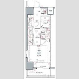 クレヴィスタ名駅南 1Kの間取図画像