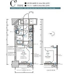 ディアレイシャス名古屋大須通 6階/-