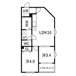 DEVELD中郷II 1階