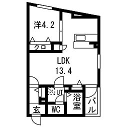 メルヴェイユ大日 1階