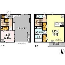 (仮称)D-ROOM千音寺 2階/-