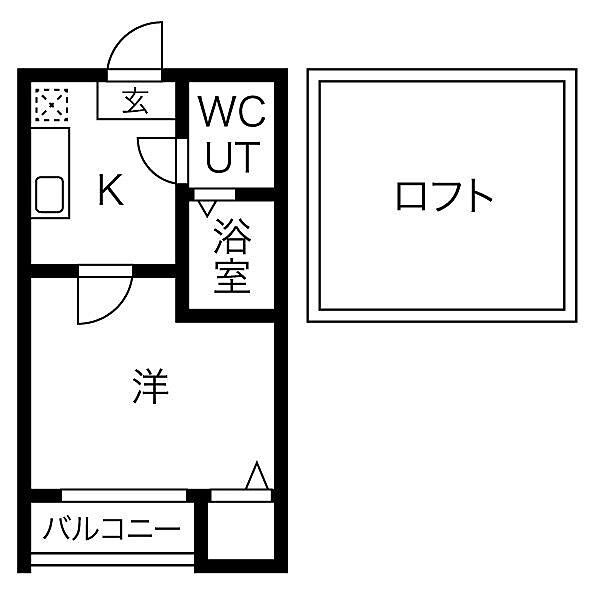 愛知県名古屋市東区矢田４丁目(賃貸アパート1K・1階・18.58㎡)の写真 その2