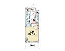 名古屋市営鶴舞線 鶴舞駅 徒歩5分の賃貸マンション 10階1Kの間取り