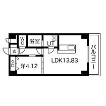 愛知県名古屋市中区千代田４丁目（賃貸マンション1LDK・9階・42.72㎡） その2