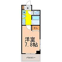 愛知県名古屋市西区上名古屋２丁目（賃貸マンション1K・2階・24.00㎡） その2