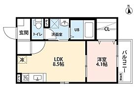 レガーロ志賀本通  ｜ 愛知県名古屋市北区長田町４丁目（賃貸アパート1LDK・3階・32.31㎡） その2