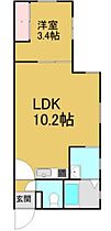 愛知県名古屋市千種区千種３丁目（賃貸マンション1LDK・1階・30.56㎡） その2