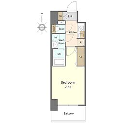 S-RESIDENCE亀島駅前ascent 3階