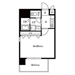 アスティ千種 3階1Kの間取り
