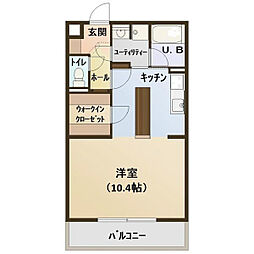 リリーローサ 2階