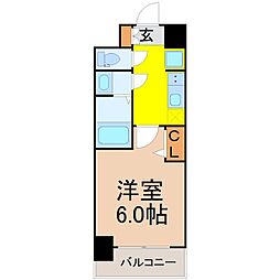 間取図画像 1K