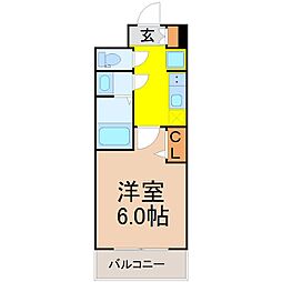 間取図画像 1K