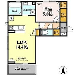 ミエル ジャルダン 2階/203