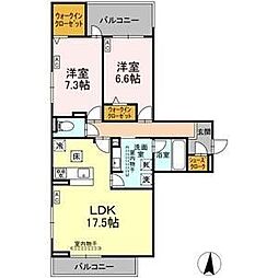 セレスティア檀溪通 2階/202