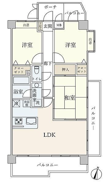 外観を拡大表示