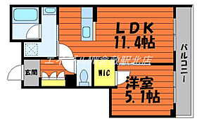 岡山県倉敷市沖（賃貸マンション1LDK・2階・42.42㎡） その2