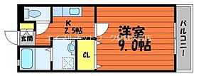 セレッソ 103 ｜ 岡山県倉敷市西中新田608-2（賃貸アパート1K・1階・29.80㎡） その2