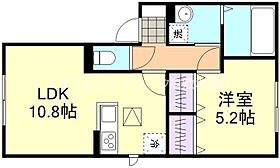 フォルティス倉敷C棟 102 ｜ 岡山県倉敷市宮前675（賃貸アパート1LDK・1階・40.04㎡） その2