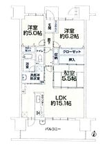 サーパス大小南 1302 ｜ 岡山県倉敷市堀南608（賃貸マンション3LDK・13階・72.16㎡） その2