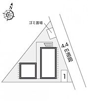 レオパレスサンハイム 205 ｜ 岡山県倉敷市四十瀬411-5（賃貸アパート1K・2階・20.28㎡） その3