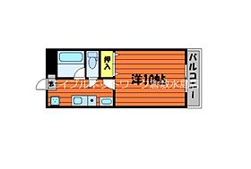 ピュアグレースマンションII 107 ｜ 岡山県倉敷市新倉敷駅前5丁目110（賃貸マンション1K・3階・28.80㎡） その2