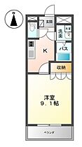 グランディア  ｜ 岡山県倉敷市中庄（賃貸アパート1K・1階・30.96㎡） その2